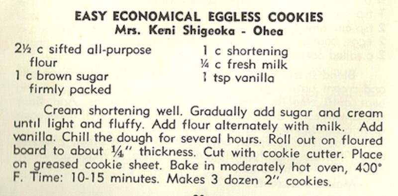 Easy Economical Eggless Cookies - Kau Kau Chronicles