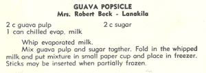 Guava Popsicle