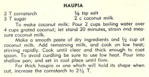 Haupia