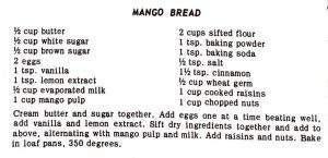 Mango Bread #3