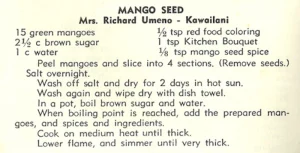 Mango Seed #2