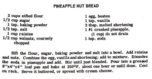 Pineapple Nut Bread