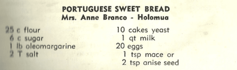 Portuguese Sweet Bread