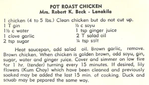 Pot Roast Chicken