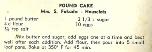 Pound Cake #2