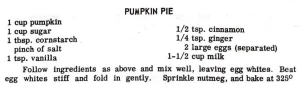 Pumpkin Pie #2
