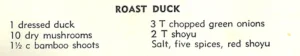 Roast Duck