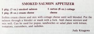 Smoked Salmon Appetizer