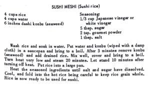 Sushi Meshi