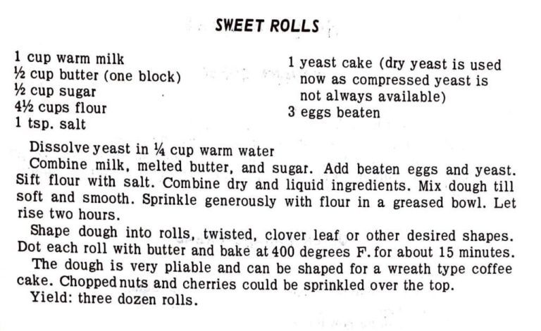 Sweet Rolls #2