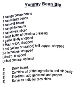 Yummy Bean Dip