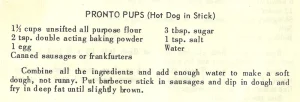 Pronto Pops (Hot Dog in Stick)