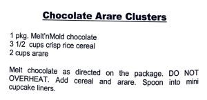 Chocolate Arare Clusters