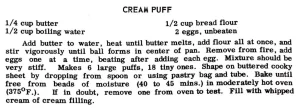 Cream Puff