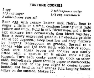 Fortune Cookies