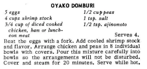 Oyako Domburi