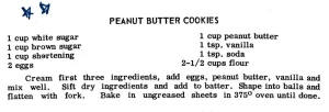 Peanut Butter Cookies