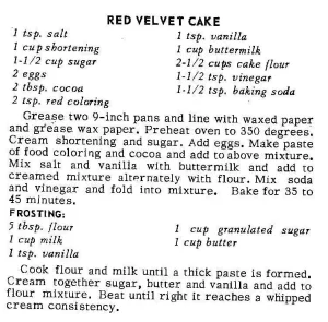 Red Velvet Cake