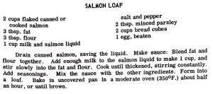 Salmon Loaf