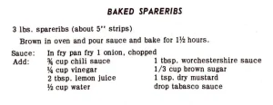 Baked Spareribs #2