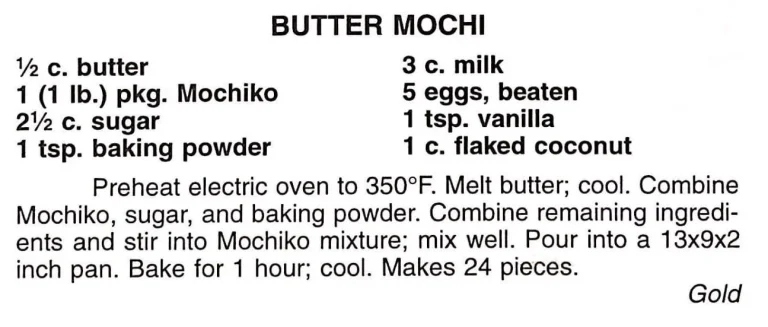 Butter Mochi #4