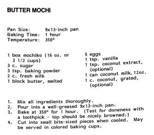 Butter Mochi #3