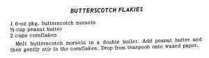 Butterscotch Flakies