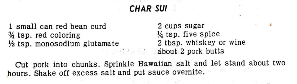Char Siu - Kau Kau Chronicles