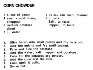Corn Chowder