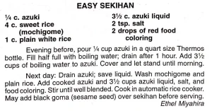 Easy Sekihan
