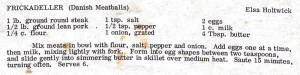 Frickadeller (Danish Meatballs)