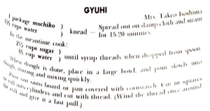 Gyuhi and Gyuhi Manju