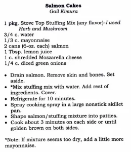 Salmon Cakes