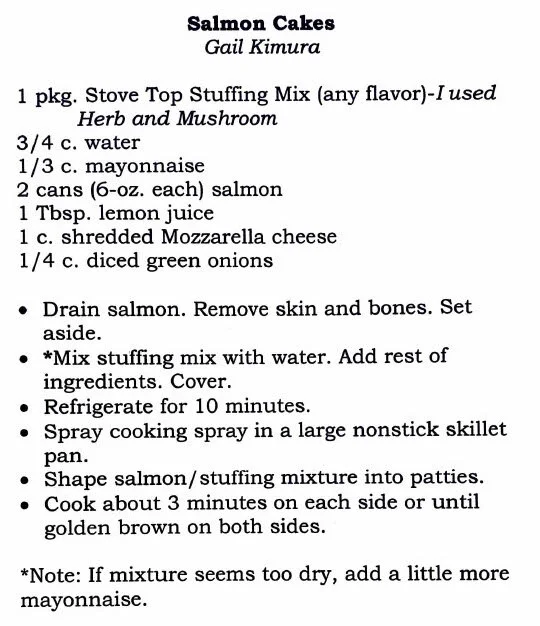 Salmon Cakes