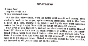 Shortbread