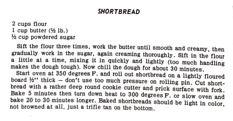 Shortbread