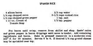 Spanish Rice