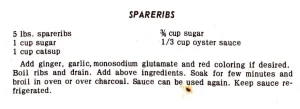 Spareribs