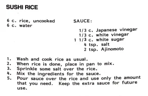 Sushi Rice