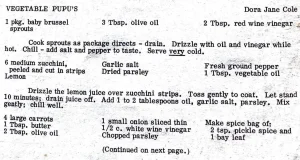 Vegetable Pupus
