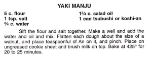Yaki Manju