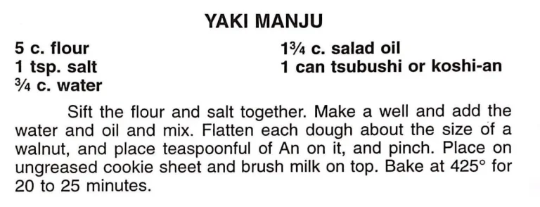 Yaki Manju