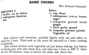 Baked Chicken