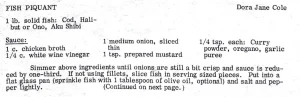 Fish Piquant