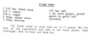 Flank Pupu