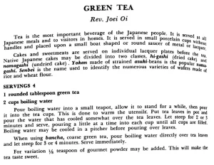 Green Tea