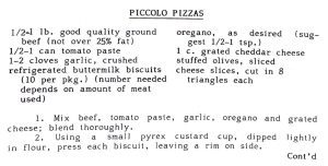 Piccolo Pizzas