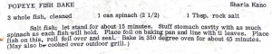 Popeye Fish Bake
