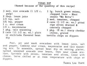 Texas Dip