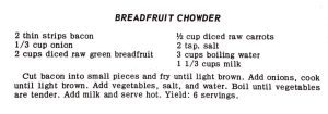 Breadfruit Chowder